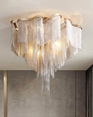 Lustra Plafonnier Moderne Art Frange
