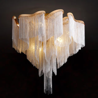 Lustra Plafonnier Moderne Art Frange