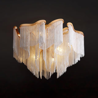 Lustra Plafonnier Moderne Art Frange
