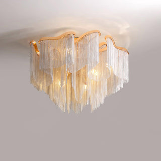 Lustra Plafonnier Moderne Art Frange