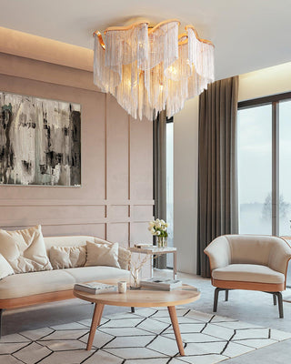Lustra Plafonnier Moderne Art Frange