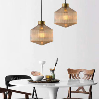 Valentina Suspension Luminaire Moderne LED Gris Fumé Verre Chambre
