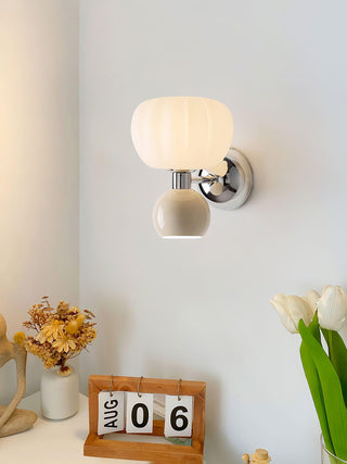 Erraeiel Applique Murale en Plastique Crème Art Nordique