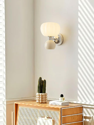 Erraeiel Applique Murale en Plastique Crème Art Nordique