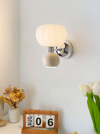 Erraeiel Applique Murale en Plastique Crème Art Nordique