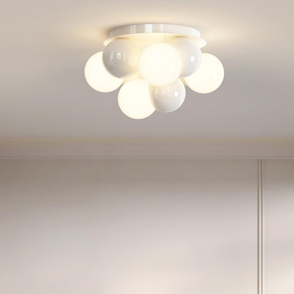 Ceiling Light Metal Body Bubbles Modern Minimalist-Neutral Decor