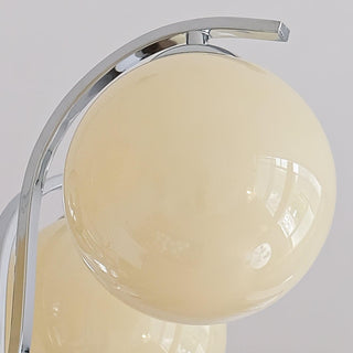 LustraLustre Élégant en Verre et Chrome