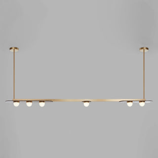 Lustra Lustre Cadre Doré Linéaire