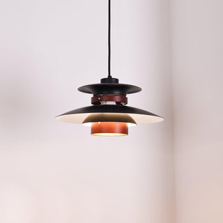 Nymera Suspension Bois Acier-Luire