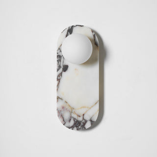 Covelyra Applique Murale En Marbre Et Verre Minimaliste Moderne-Luire