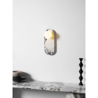 Covelyra Applique Murale En Marbre Et Verre Minimaliste Moderne-Luire