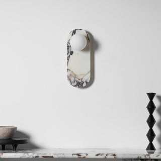 Covelyra Applique Murale En Marbre Et Verre Minimaliste Moderne-Luire