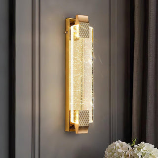 Virelre Lampe Murale Glam en Cristal