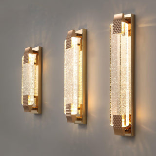 Virelre Lampe Murale Glam en Cristal