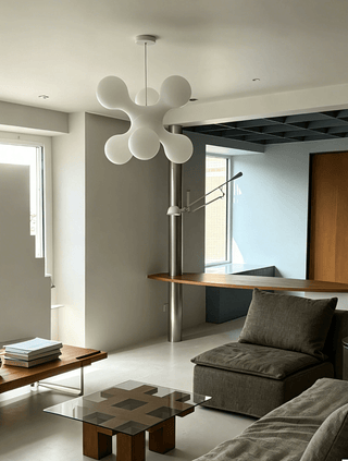 Molecule Cluster Pendant Lamp-Neutral Decor
