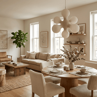 Molecule Cluster Pendant Lamp-Neutral Decor