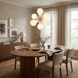 Molecule Cluster Pendant Lamp-Neutral Decor