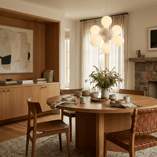 Molecule Cluster Pendant Lamp-Neutral Decor