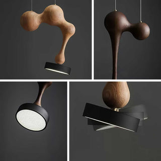 Drovia Suspension en Bois Moderne