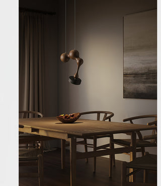 Drovia Suspension en Bois Moderne