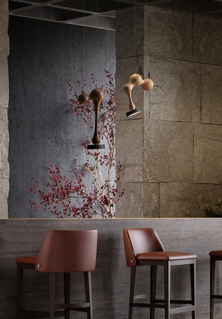 Drovia Suspension en Bois Moderne