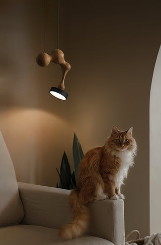 Drovia Suspension en Bois Moderne