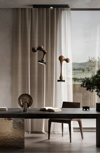 Drovia Suspension en Bois Moderne