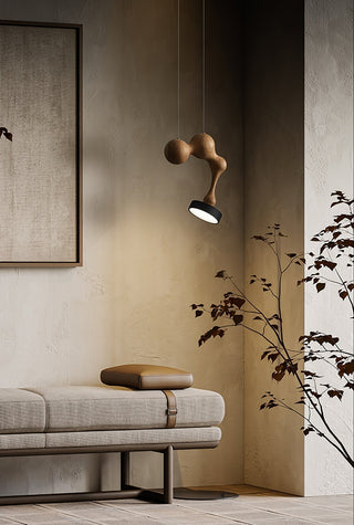 Drovia Suspension en Bois Moderne