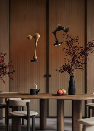 Drovia Suspension en Bois Moderne