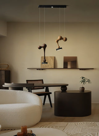 Drovia Suspension en Bois Moderne