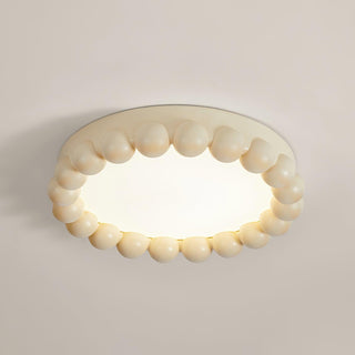 Solara Plafonnier Résine Bulle Rond Ludique Doux