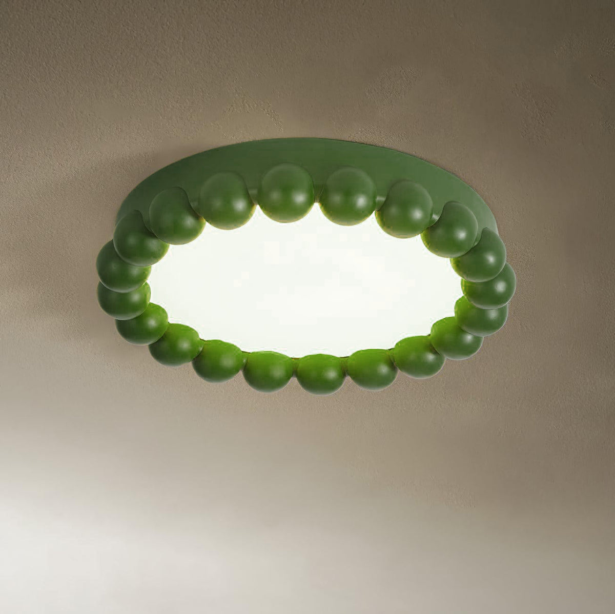 Elvora Plafonnier Résine Bulle Rond Ludique Doux