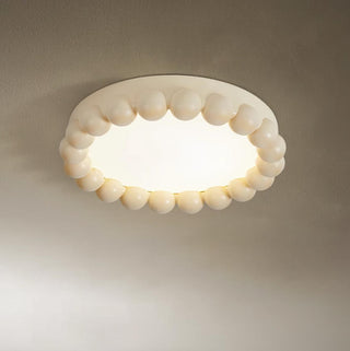 Solara Plafonnier Résine Bulle Rond Ludique Doux