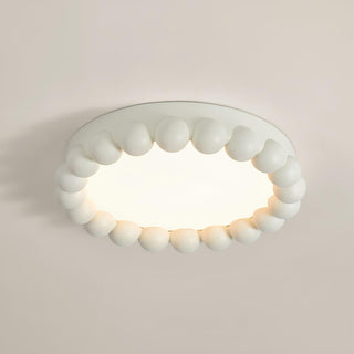 Solara Plafonnier Résine Bulle Rond Ludique Doux
