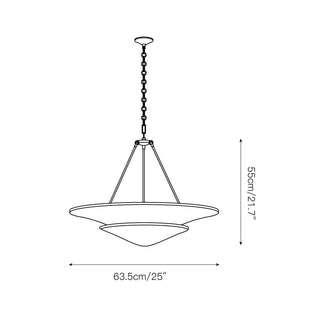 Avinisra Lustre En Laiton Et Métal Minimaliste Moderne