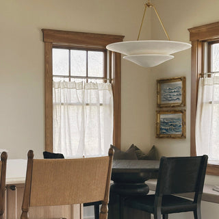 Avinisra Lustre En Laiton Et Métal Minimaliste Moderne