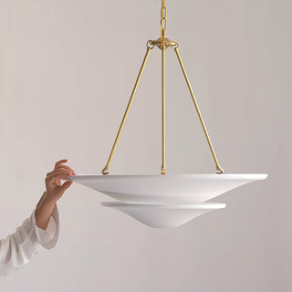 Avinisra Lustre En Laiton Et Métal Minimaliste Moderne