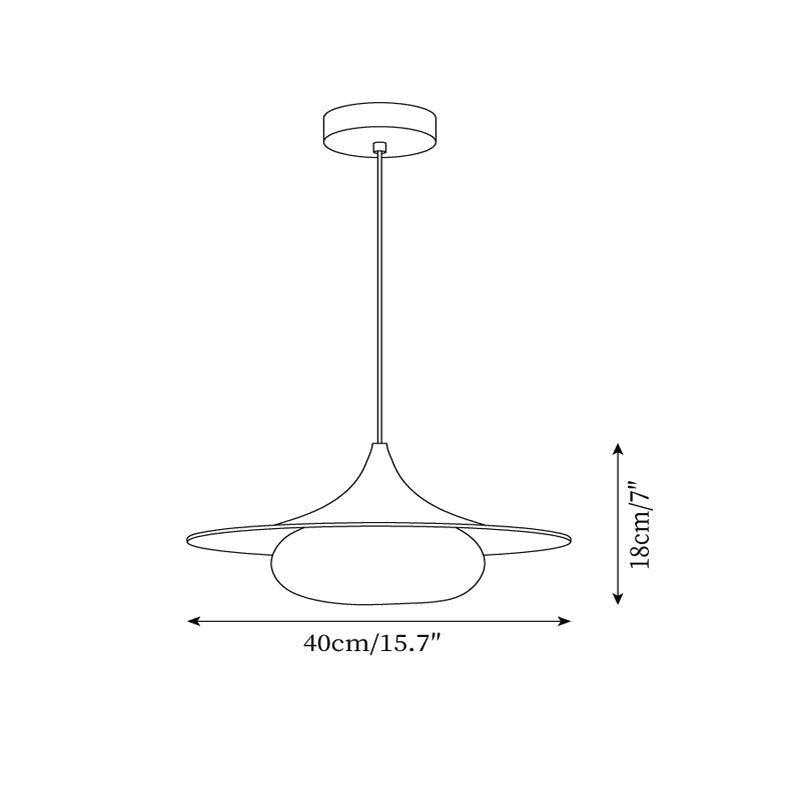 Ovelis Wooden Canopy Pendant Light-Neutral Decor