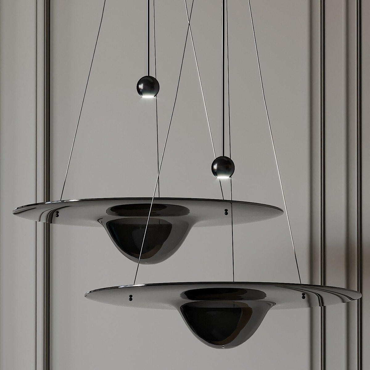 Vesperce Suspension Minimaliste en Laiton