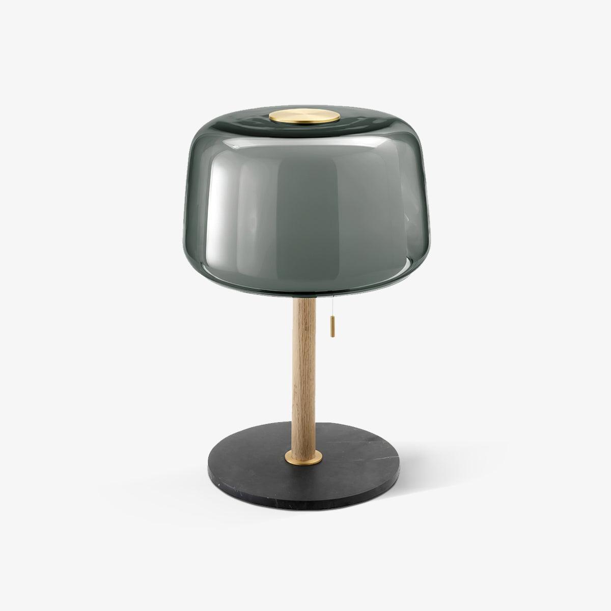 Gala Lampe de Table Verre Marbre