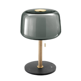 Gala Lampe de Table Verre Marbre