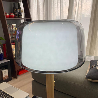 Gala Lampe de Table Verre Marbre