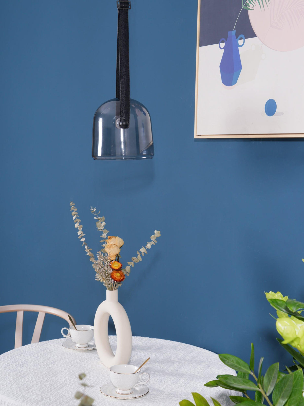 Averisce Suspension Industrielle en Cuir