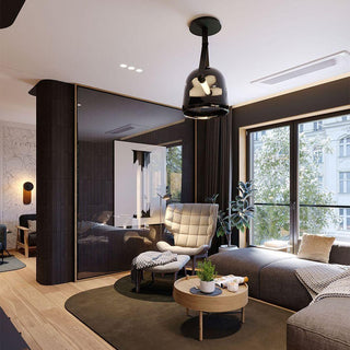 Averisce Suspension Industrielle en Cuir