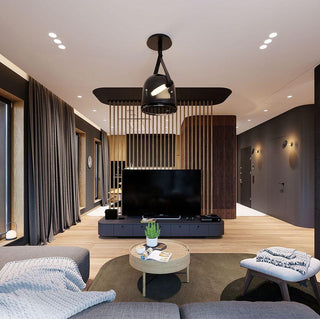 Averisce Suspension Industrielle en Cuir