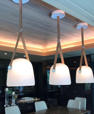 Averisce Suspension Industrielle en Cuir