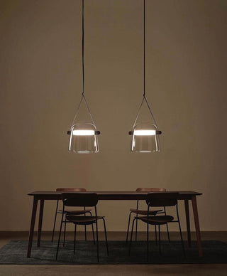 Averisce Suspension Industrielle en Cuir