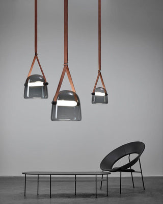 Averisce Suspension Industrielle en Cuir