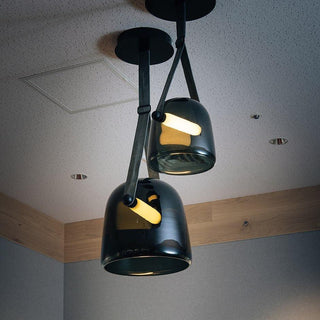 Averisce Suspension Industrielle en Cuir