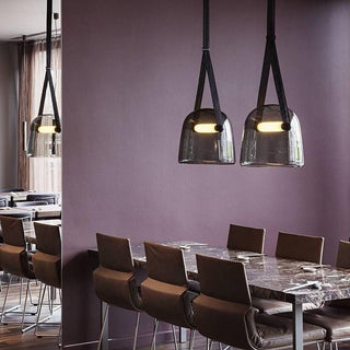Averisce Suspension Industrielle en Cuir